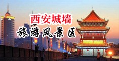 骚逼被玩视频中国陕西-西安城墙旅游风景区